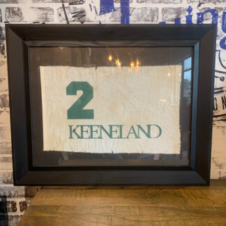 Framed Banner- Keeneland 2 (Black)