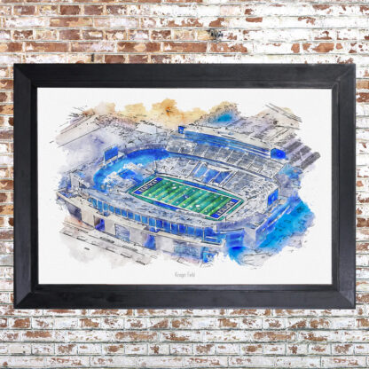 Kroger Field Framed Print- 24x36