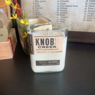 Recycled Knob Creek Small Batch Candle 1