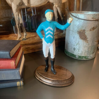 Handmade Jockey Statue- #7906