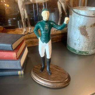 Handmade Jockey Statue- #7915