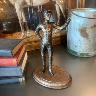 Handmade Jockey Statue- #7917
