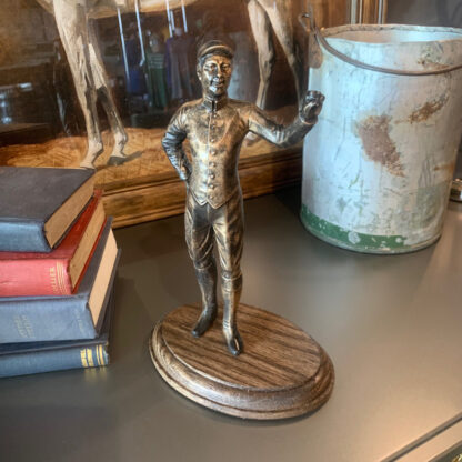 Handmade Jockey Statue- #7919