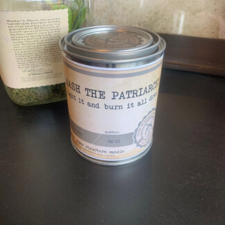 Smash the Patriarchy Candle