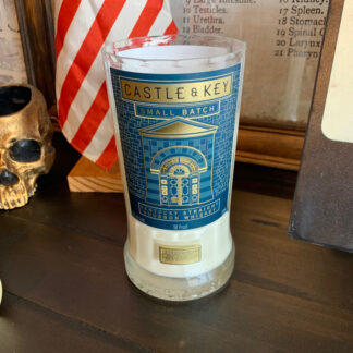 Recycled Castle & Key Small Batch Bourbon Candle