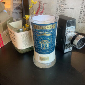 Recycled Castle & Key Bourbon Candle