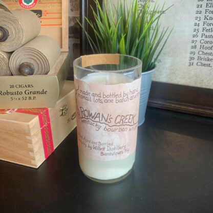 Recycled Rowan's Creek Bourbon Candle