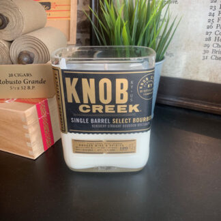 Recycled Knob Creek Single Barrel Select Candle