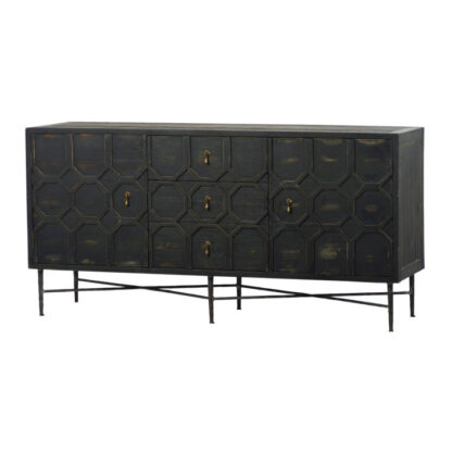 Harten Distressed Wood Sideboard - Image 3