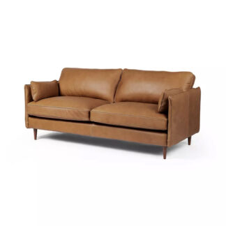 Reese Leather Sofa- Palermo Cognac