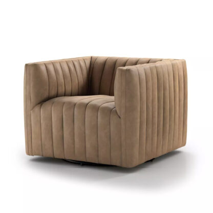 Augustine Swivel Chair- Palermo Drift