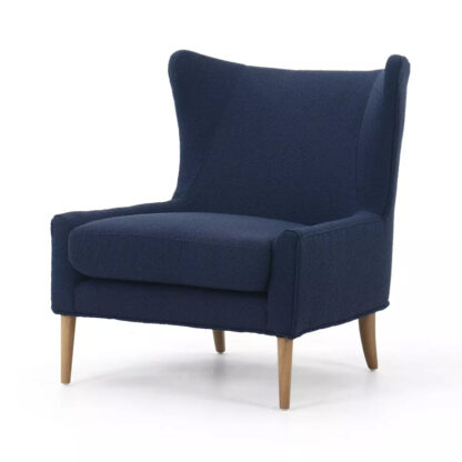 Marlow Wing Chair- Copenhagen Indigo