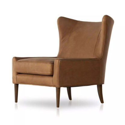 Marlow Wing Chair- Palermo Cognac