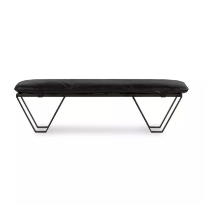 Darrow Bench- Sonoma Black - Image 4