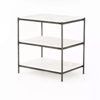 Felix Nightstand- Hammered Grey