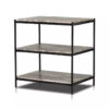 Felix Nightstand- Hammered Grey