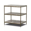 Felix Nightstand- Antique Brass
