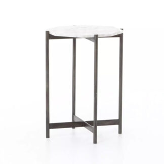 Adair Side Table- Hammered Grey