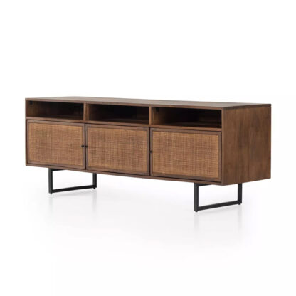 Carmel Media Console- Brown Wash