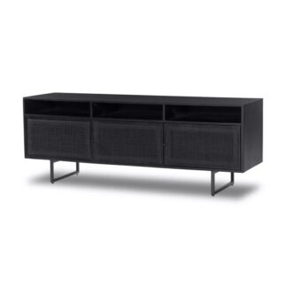 Carmel Media Console- Black Wash