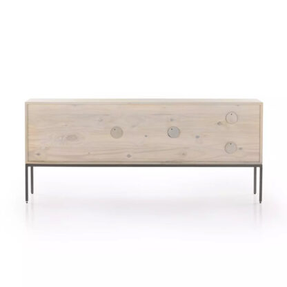 Trey Media Console- Dove Poplar - Image 3