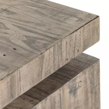 Matthes Distressed Wood Console- Weathered Wheat - Image 2