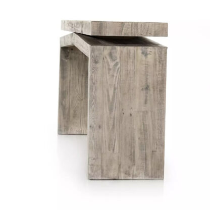 Matthes Distressed Wood Console- Weathered Wheat - Image 3