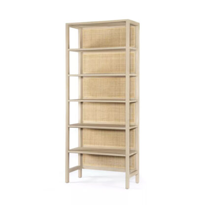 Caprice Large Bookshelf- Natural Mango