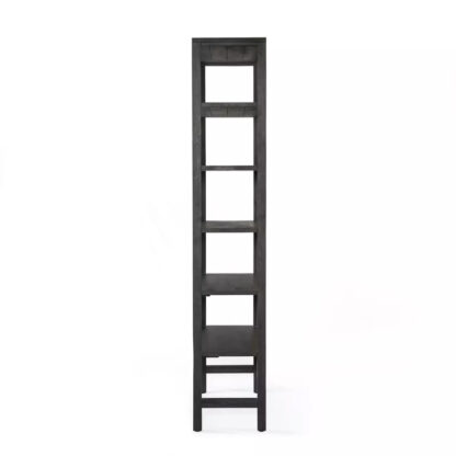 Caprice Large Bookshelf- Black Wash Mango - Image 2