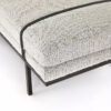 Harris Accent Bench- Knoll Domino - Image 2