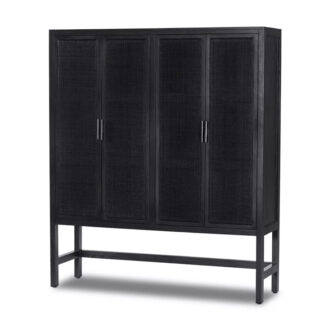 Caprice Cabinet- Black Wash