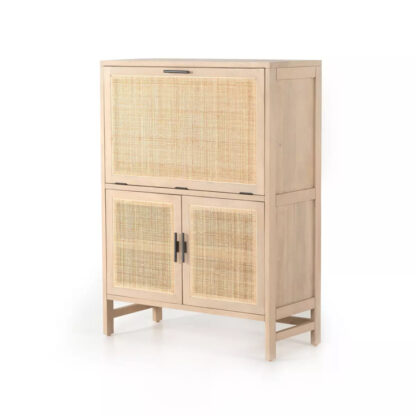 Caprice Bar Cabinet- Natural Mango