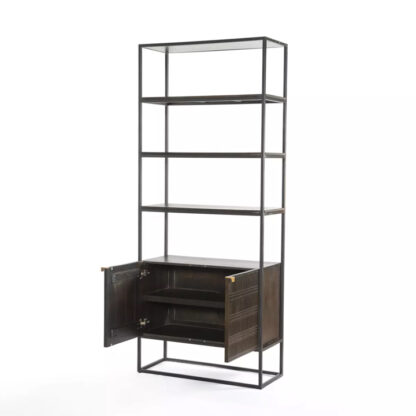 Kelby Bookcase- Vintage Brown - Image 3