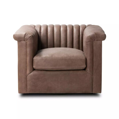 Watson Swivel Chair- Palermo Cigar - Image 4