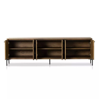 Eaton Media Console- Amber Oak Resin - Image 5