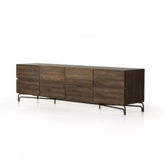 Marion Media Console- Rustic Fawn