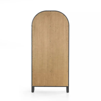 Breya Cabinet- Black, Vintage White Oak - Image 3