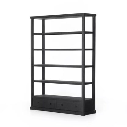 Woodmore Bookcase- Dark Totem