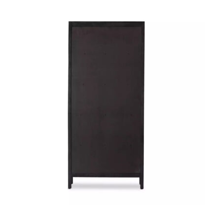 Caprice Tall Cabinet- Natural Cane, Black Wash - Image 2