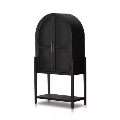 Tolle Bar Cabinet- Drifted Matte Black