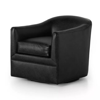 Quinton Swivel Chair- Arvada Black