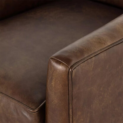 Quinton Swivel Chair- Arvada Cigar - Image 2