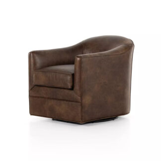 Quinton Swivel Chair- Arvada Cigar