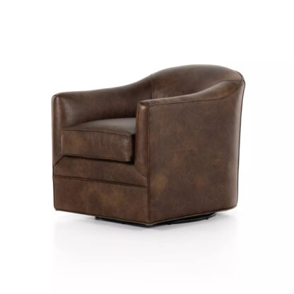 Quinton Swivel Chair- Arvada Cigar