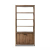 Glenview Bookcase- Weathered Oak - Image 5