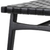 Camila Bench- Antique Black Finish - Image 2