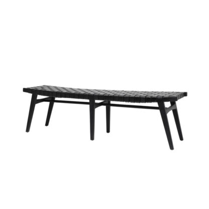 Camila Bench- Antique Black Finish