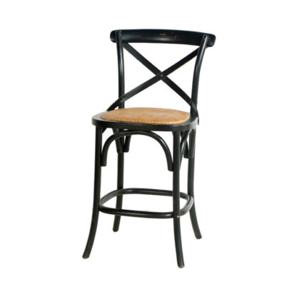 Gaston Counter Stool- Black