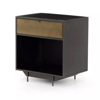 Hendrick Nightstand- Gunmetal