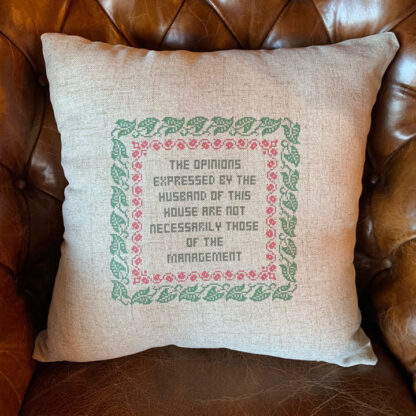 Management Throw Pillow